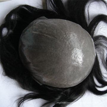 Estágio da beleza Marrom Destaque mens cabelo longo homens peruca de cabelo humano para as mulheres